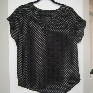Dotted sheer Banana Republic blouse